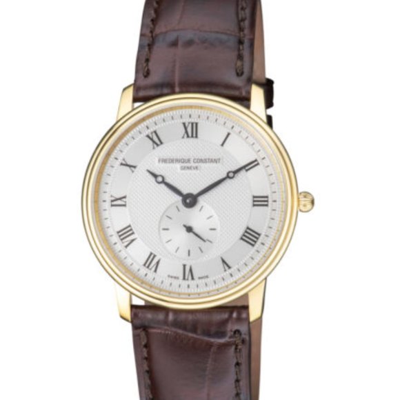 NWB!! Frederique Constant Gold Quartz Watch - Picture 1 of 4
